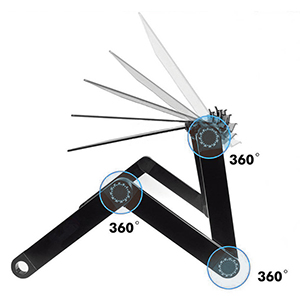 360 degrees adjustable